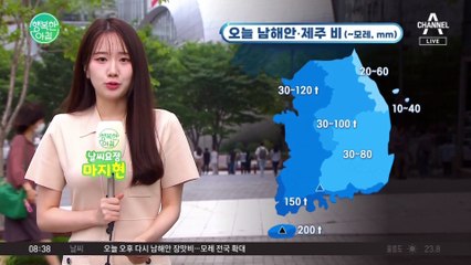 [날씨] 습도 높아 후텁지근... 늦은 오후 경기·강원 소나기 / 24.07.01