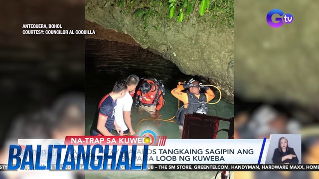 Lalaki, patay matapos tangkaing sagipin ang kapatid at 2 iba pa sa loob ng kuweba | Balitanghali