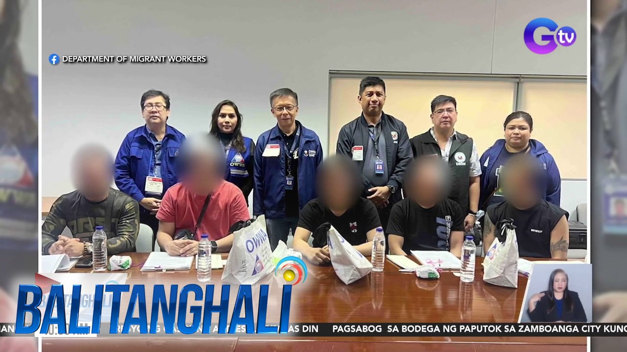 First batch ng mga tripulanteng Pinoy ng MV Transworld Navigator, nakauwi na sa bansa | Balitanghali