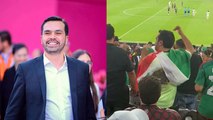 Jorge Álvarez Máynez reaparece bailando en la eliminación de México en Copa América