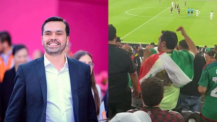 Jorge Álvarez Máynez reaparece bailando en la eliminación de México en Copa América