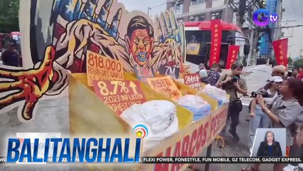 Mga magsasaka, kabilang sa mga nagkilos-protesta dahil sa anila'y palpak na programa ng gobyerno sa pagkain | Balitanghali