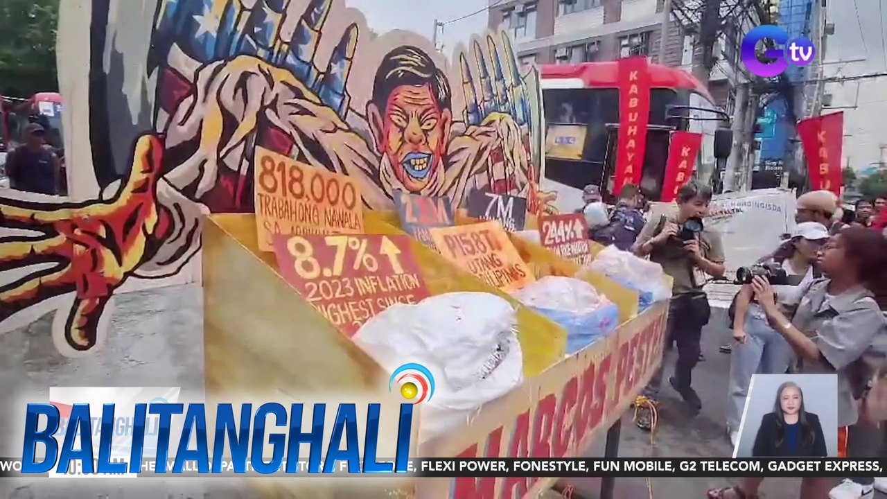 Mga magsasaka, kabilang sa mga nagkilos-protesta dahil sa anila'y palpak na programa ng gobyerno sa pagkain | Balitanghali