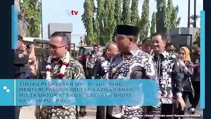 Transformasi Pelayanan Publik di Kabupaten Jombang: Menteri Anas Dorong Inovasi Digital