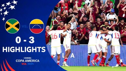 Venezuela vs Jamaica 3-0 Full Highlights Copa America 30,june2024