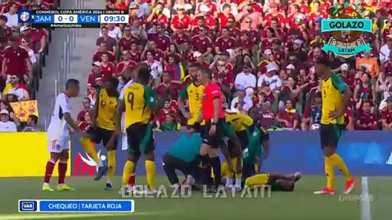 Venezuela vs Jamaica 3 x 0 Goles y Resumen COMPLETO  Copa América 2024