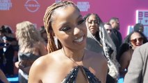 Chlöe Bailey Teases New Song With Sister Halle Bailey at the 2024 BET Awards | THR Video