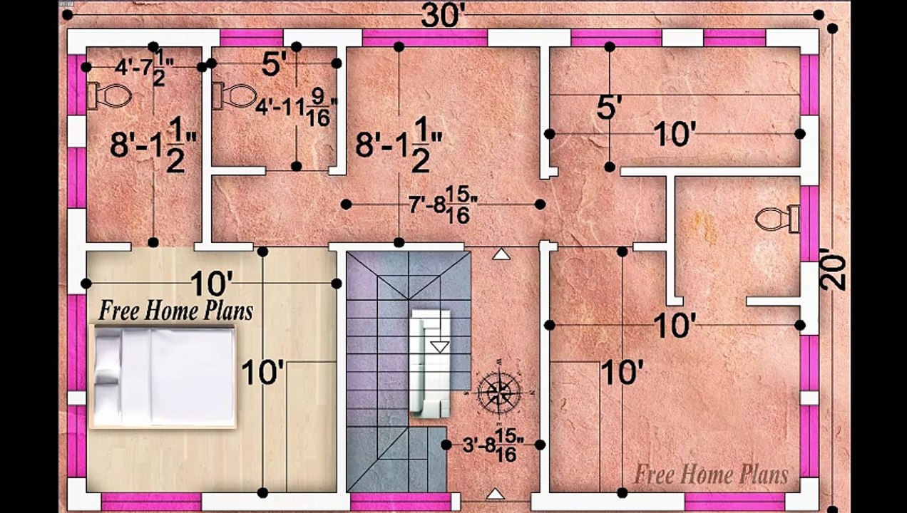 30x20  Home Plan 456