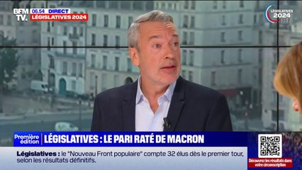 ÉDITO - Législatives: "On assiste aujourd'hui à la bêtise du siècle"