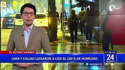 ¡Respirando agua!: Lima y Callao presentan concentraciones de humedad cercanas al 100%