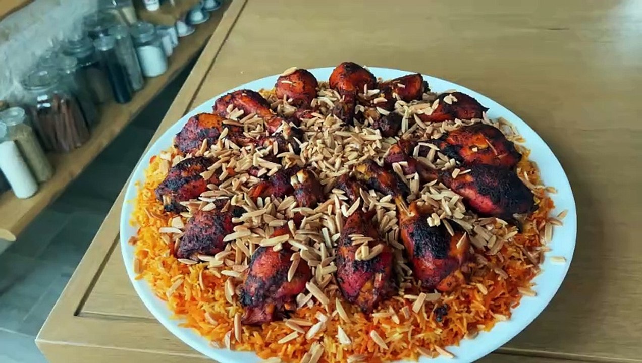 Smokey chicken Mandi recipe  Yemeni Mandi  مندي الدجاج في الفرن_0