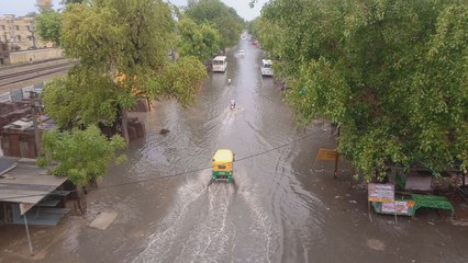 बारिश के बाद जगह-जगह जलभराव, सभी तैयारियों की खुल रही पोल