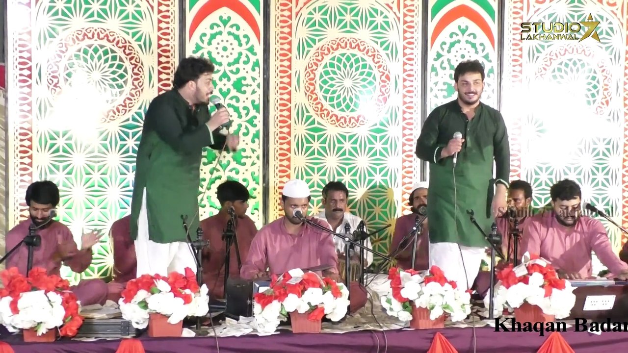 Nosho Suchyar Banh Pharh Leyi _  Khaqan Badar Kashan Badar Qawwal _ Live Noshahi Qawwali