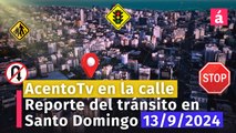 AcentoTv en las calles de Santo Domingo 13/9/24: Reporte del tránsito en la Av. 27 de Febrero. Grabado a las 4:40 PM