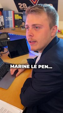 Malgré un procès, Louis Boyard renouvelle de graves accusations contre Marine Le Pen : Vous êtes la candidate de ces milices qui ont du sang sur le main. Vos militants commettent des crimes racistes !