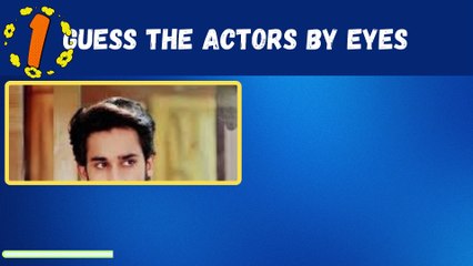 Guess The Actors By Eyes