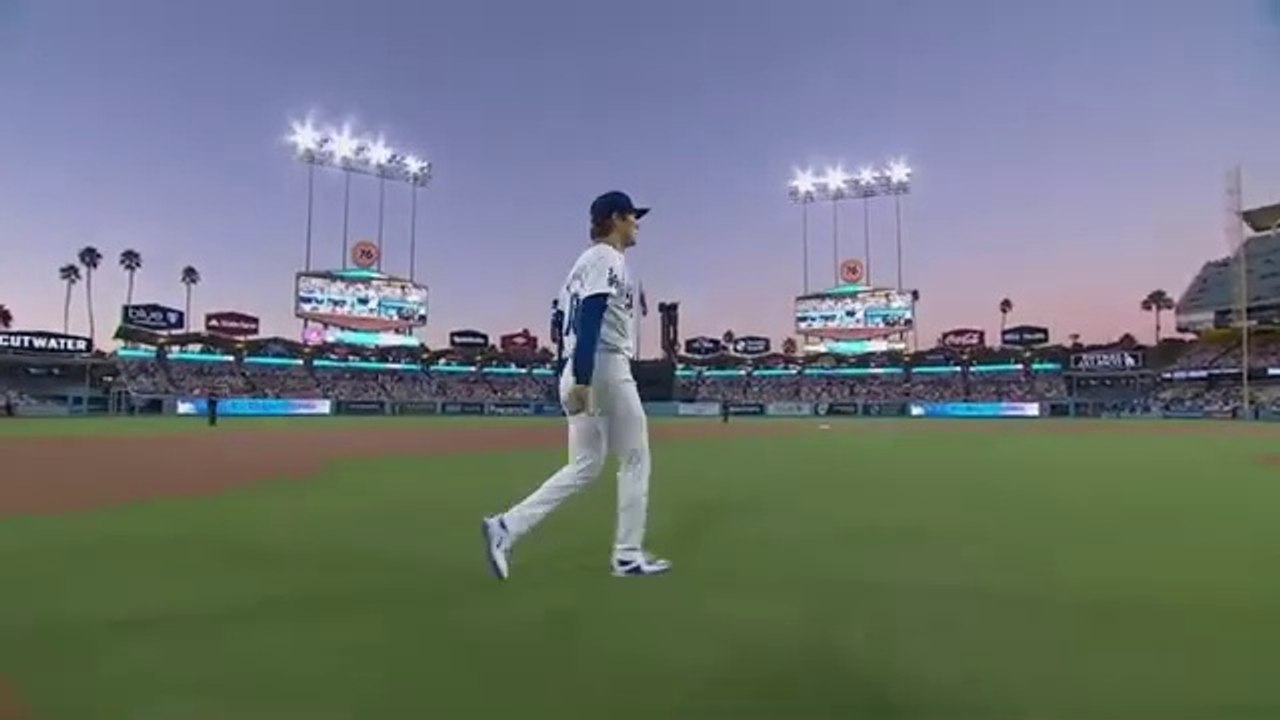 He'S Back ! Yoshinobu Yamamoto Strikes Out the Side in his first inning since June 15  mlb highlights