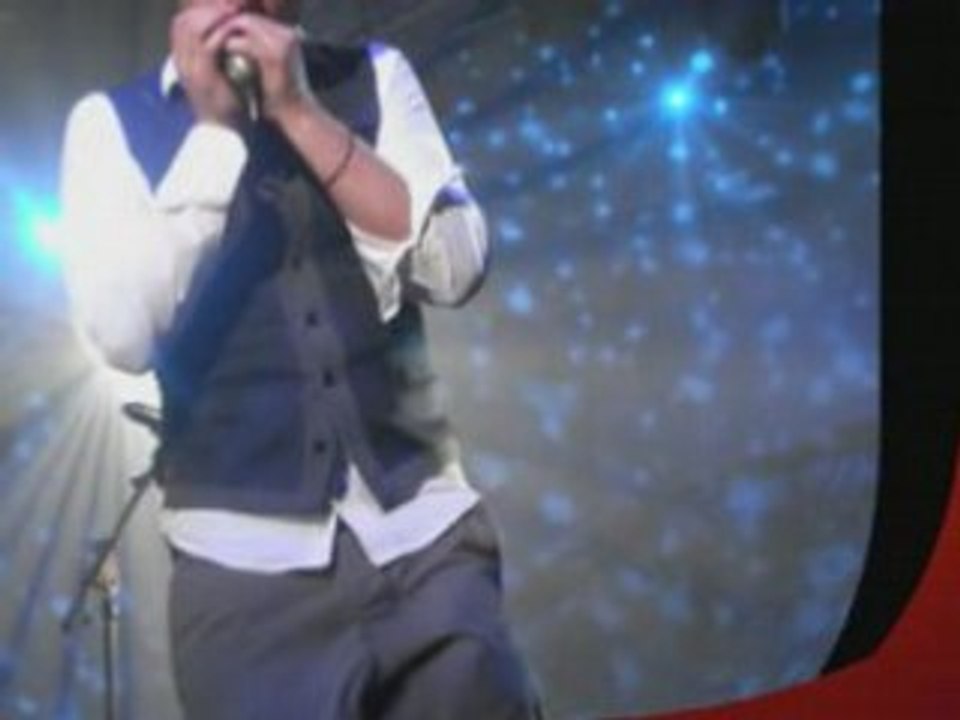 clip vidéo des photos de Christophe maé à antares