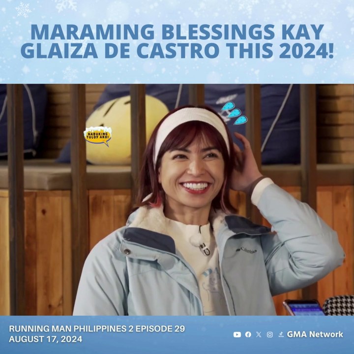 Running Man Philippines 2: Maraming blessings kay Glaiza this 2024!(Episode 29)