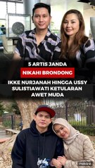 5 Artis Janda Nikahi Brondong, Ikke Nurjanah hingga Ussy Sulistiawaty Ketularan Awet Muda