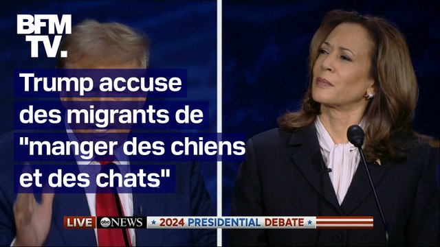 Ils mangent les chiens et chats des habitants : en plein débat, Trump relaie une fake news sur les migrants