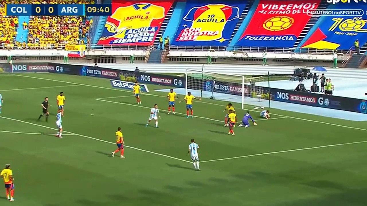 FIFA World Cup Qualifying - CONMEBOL Argentina vs Colombia 1 x 2 Resumen Y Goles Completo 2024 HD