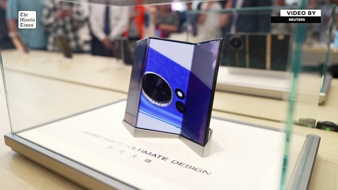 Price of Huawei's new tri-fold smartphone steep...