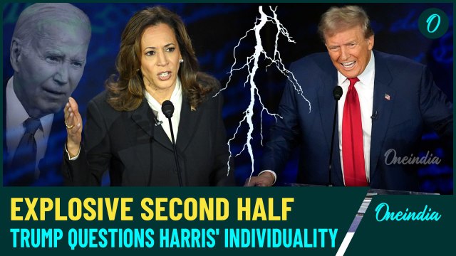 Trump vs. Harris Debate Second Half – Donald Accuses Kamala of Copying Joe Biden's Economy Plans