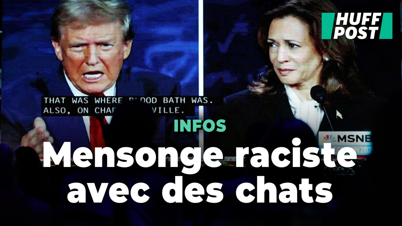 Donald Trump, face à Kamala Harris, s’approprie cette accusation raciste de son camp sur les chats
