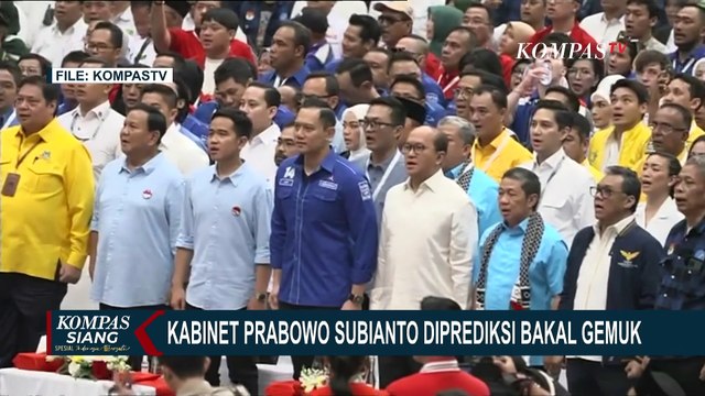 Prediksi Kabinet Prabowo-Gibran Bakal Gemuk, Pengamat: Kabinet Akomodasi Banyak Kepentingan