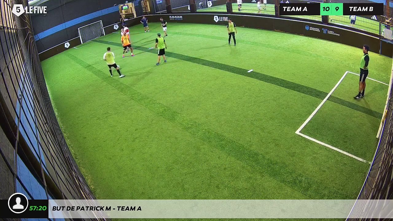 But de Patrick M - Team A
