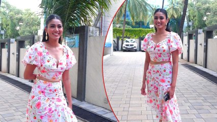 Sana Makbul Seen Outside T-Series Office; Actress New Song Released