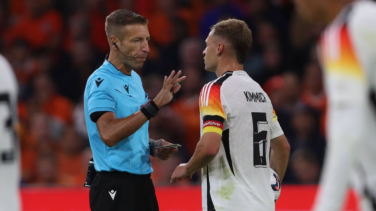 Kimmich hadert mit Schiedsrichter: 'Sehr sensibel'