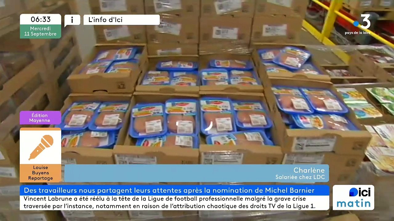 11/09/2024 - Le 6/9 de France Bleu Mayenne en vidéo