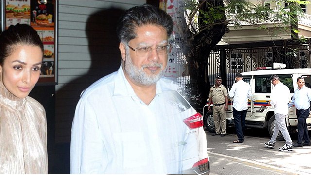 Malaika Arora Father Anil Arora Passes Away Reason, Arbaaz Khan and Police Visit Malaika House Video