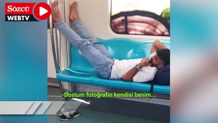 Tải video: Fotoğrafını çeken kişiye mesaj gönderdi, tehdit etti