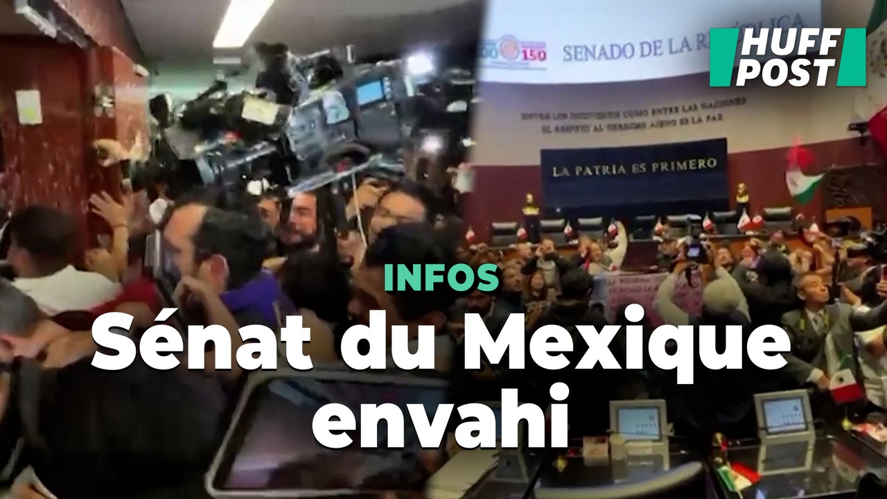 Le Sénat du Mexique envahi, les images rappellent l’assaut du Capitole