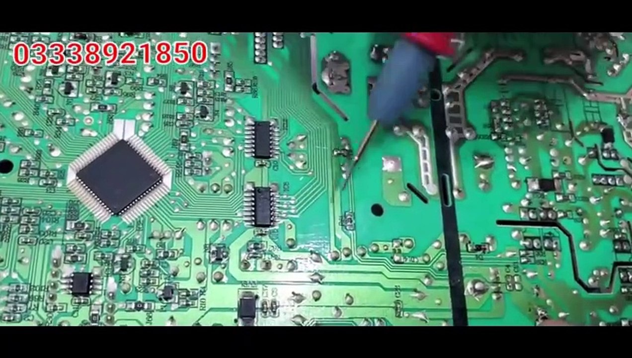 #51 How To Solve Hair inverter AC E7 Error Indoor PCB_2 #indoorpcb #E7Error #InverterAC
