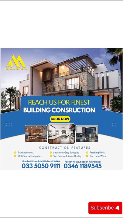 House Residential and Commercial | Construction | Affordable Rates of Construction | Modern Builder