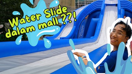 Main gelongsor air Sampai terbang dekat the curve ??! | BINTANG KECIL