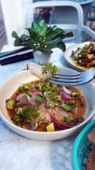 Ce resto sert des spécialités de la Mer