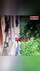 Torununu balkondan iten kadın tutuklandı