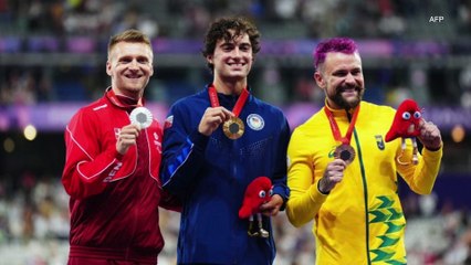 Ezra Frech, double-gold medalist, Paris 2024 Paralympics