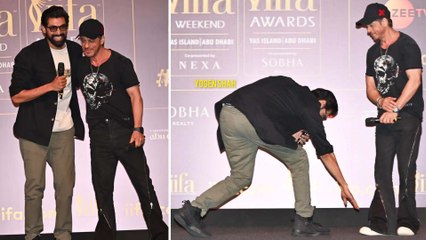 "Rana Daggubati Touching Shah Rukh Khan’s Feet t IIFA 2024; A Moment Of True Respect  "
