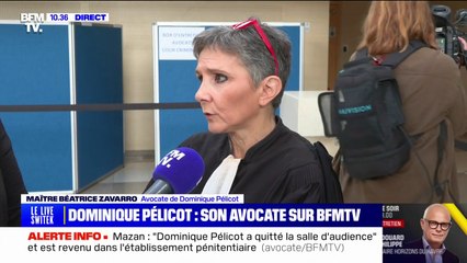 Dominique Pélicot: "C'est un homme qui ne s'est jamais dérobé", affirme son avocate