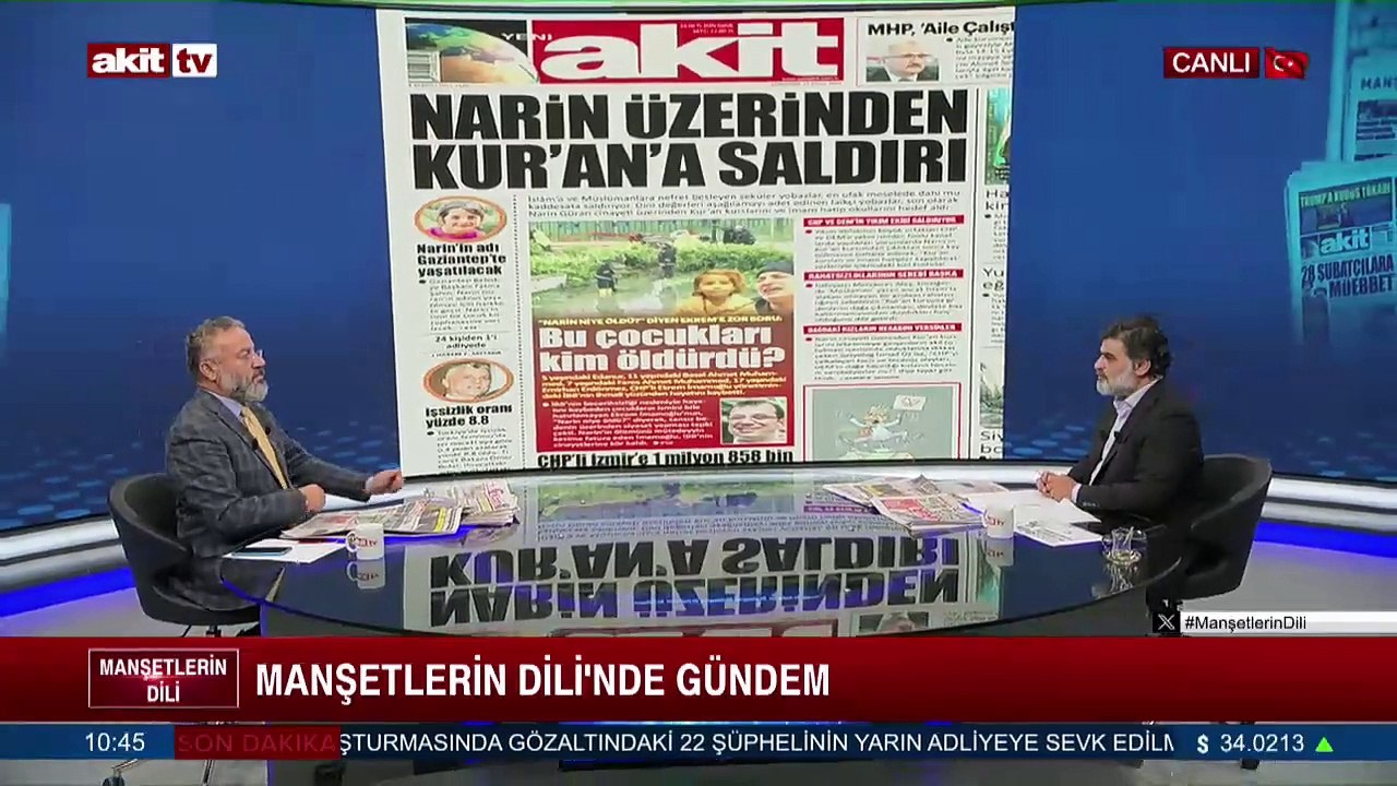 Bunların dertleri Narin yada suçlu değil! Narin'in cinayetini istismar edip İslami kesime saldırıyorlar