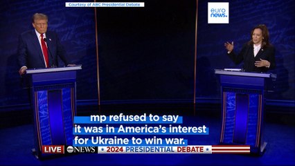 Harris slams Trump over economy, abortion and immigration in heated debate