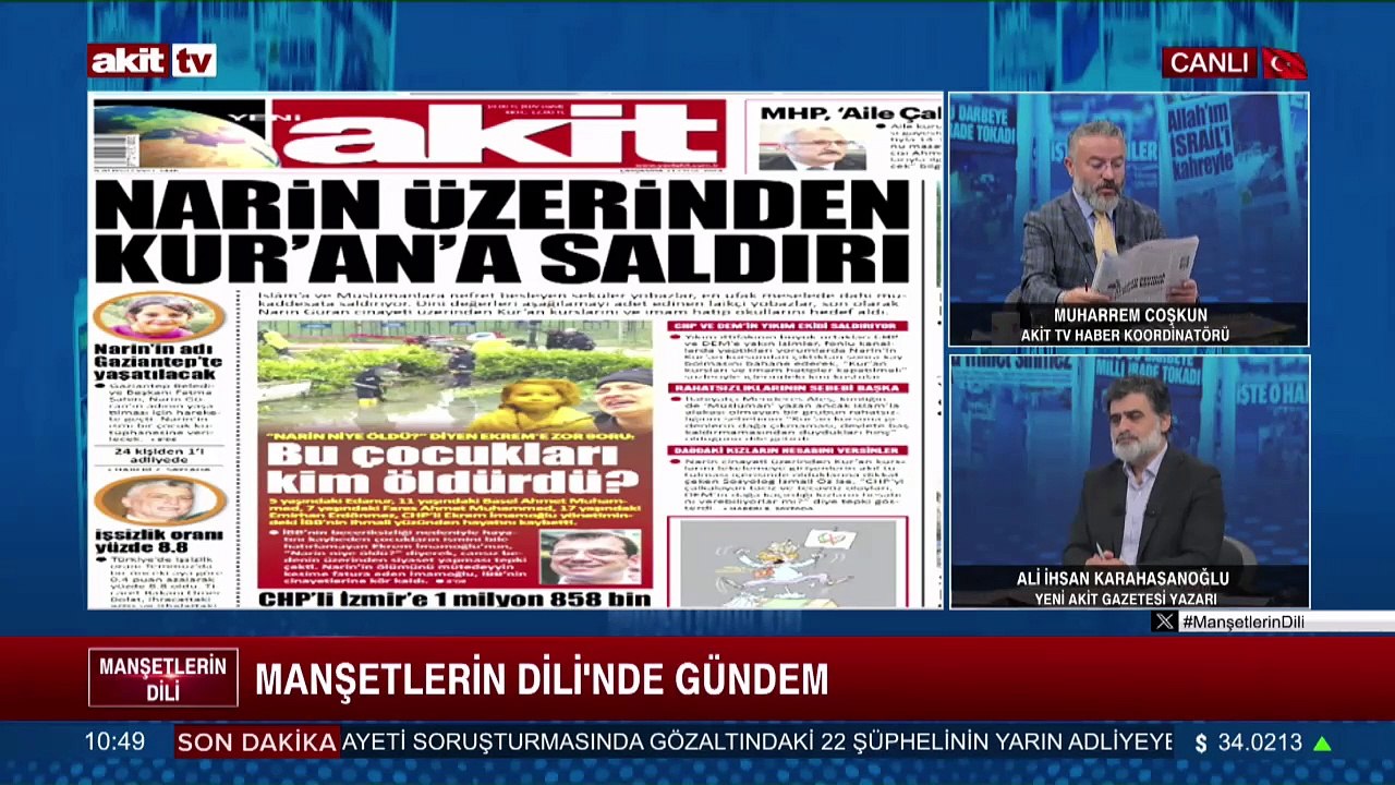 Narin dosyasında solak medya hedef şaşırtmaya çalışıyor