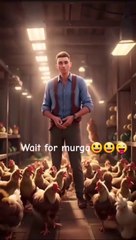 ایک دن مرغ فارم والے نے سب مرغوں سے کہا