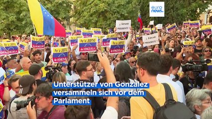Venezuela: Spanisches Parlament entscheidet über Anerkennung von Edmundo González